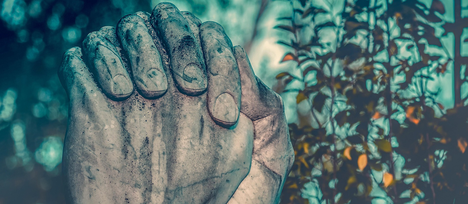 Praying Hands Sculpture