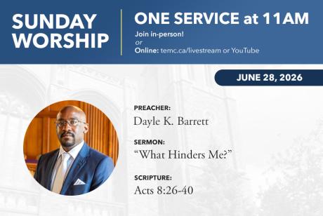 Sunday Worship Event 